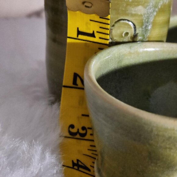 Charming Handmade Pottery Ducky Set - Picture 3 of 11